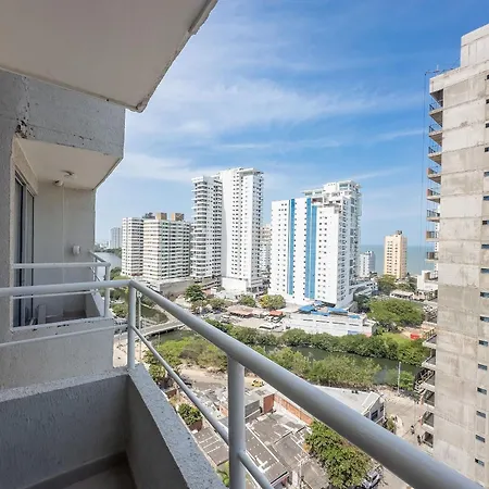 Apartamento Moderno 3h Vista Mar Lateral · Ubicación Ideal Cartagena
