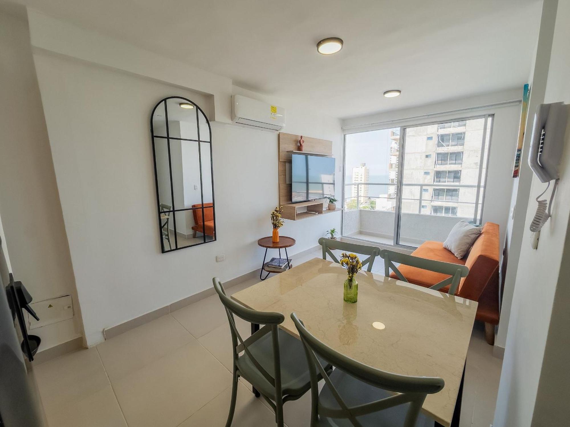 Moderno 3h Vista Mar Lateral - Ubicacion Ideal Apartment *