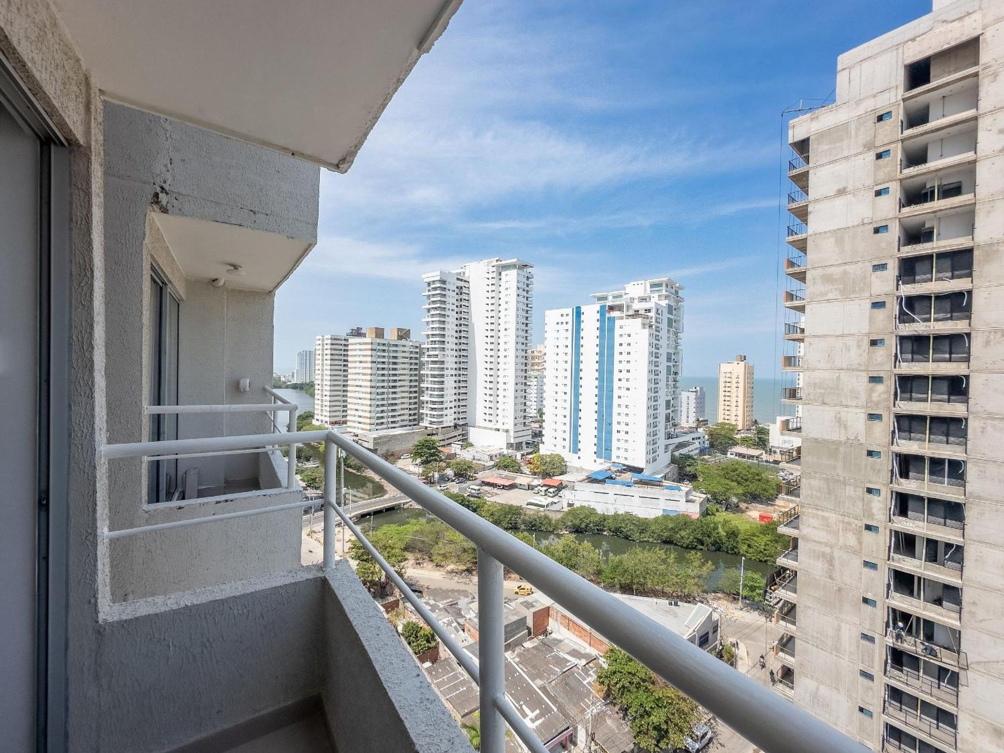 Apartment Moderno 3h Vista Mar Lateral - Ubicacion Ideal Cartagena
